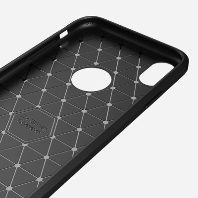 Apple iPhone Xr kieto silikono TPU juodas dėklas - nugarėlė / Priedai.lt