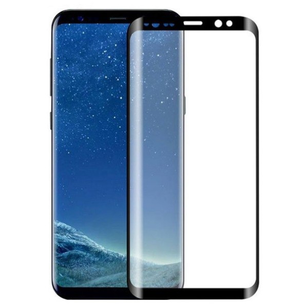 „Mocolo“ Tempered Glass apsauginis ekrano stiklas 0.26 mm - juodas (Galaxy S9)