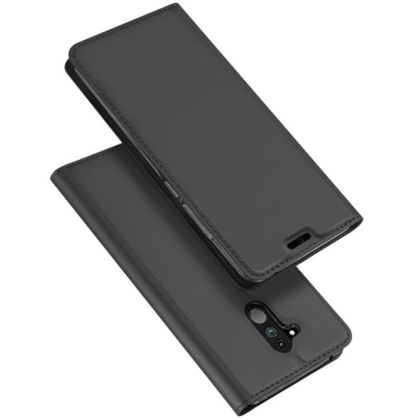 „Dux Ducis“ Skin atverčiamas dėklas - juodas (Mate 20 Lite)
