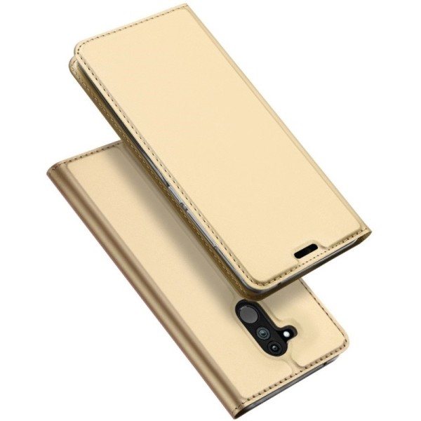 „Dux Ducis“ Skin atverčiamas dėklas - auksinis (Mate 20 Lite)