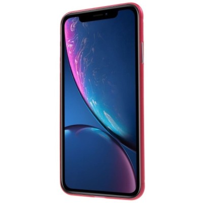 Ploniausias pasaulyje plastikinis Apple iPhone Xs Max raudonas dėklas - nugarėlė / Priedai.lt