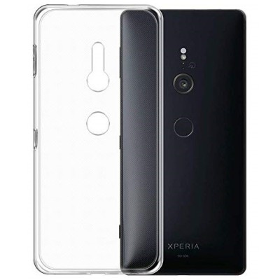 Sony Xperia XZ3 kieto silikono TPU skaidrus dėklas - nugarėlė / Priedai.lt