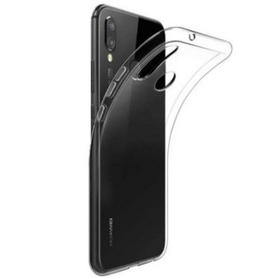 Huawei Honor Play kieto silikono TPU skaidrus dėklas - nugarėlė / Priedai.lt