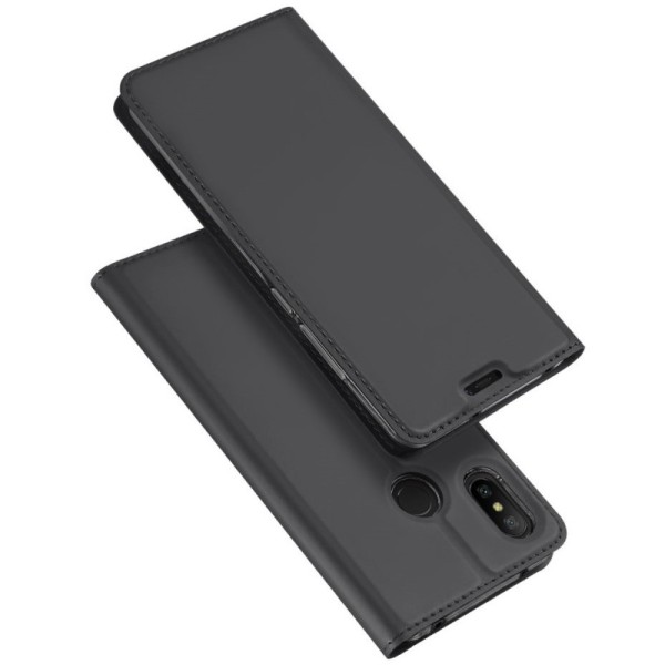 „Dux Ducis“ Skin atverčiamas dėklas - juodas (Redmi 6 Pro)