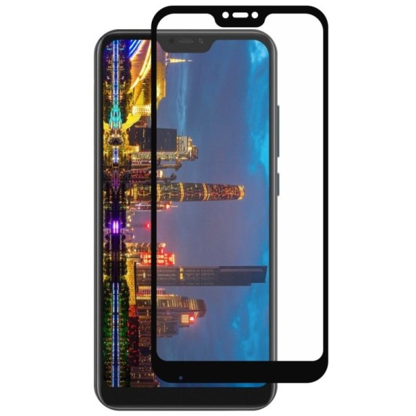 „Mocolo“ Tempered Glass apsauginis ekrano stiklas 0.26 mm - juodas (Redmi 6 Pro / Mi A2 Lite)