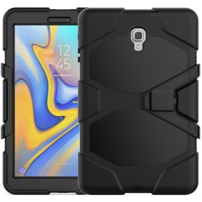 Samsung Galaxy Tab A 10.5 2018 (T590, T595) sustiprintos apsaugos dėklas - juodas - nugarėlė / Priedai.lt