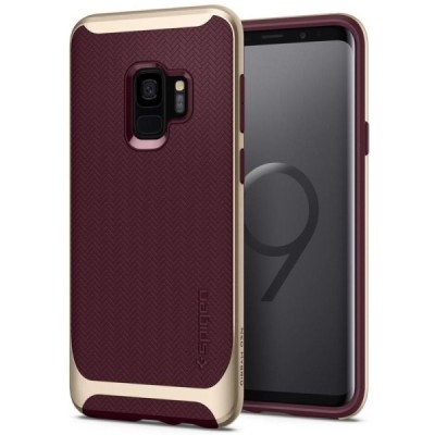 „Spigen“ Neo Hybrid sustiprintos apsaugos Samsung Galaxy S9 (G960) bordo kieto silikono (TPU) ir plastiko dėklas / Priedai.lt