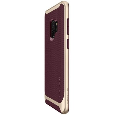 „Spigen“ Neo Hybrid sustiprintos apsaugos Samsung Galaxy S9 (G960) bordo kieto silikono (TPU) ir plastiko dėklas / Priedai.lt