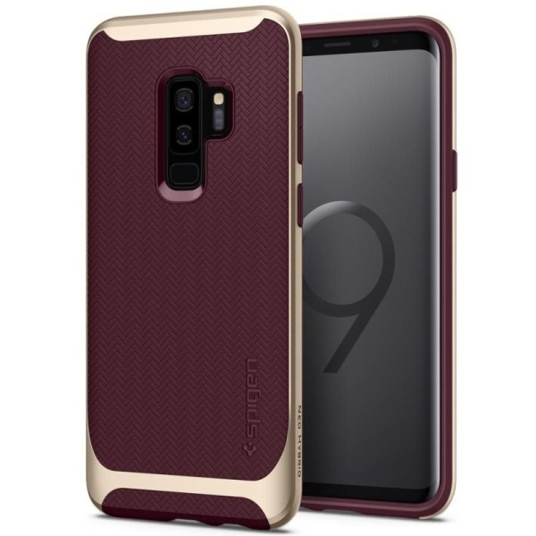 „Spigen“ Neo Hybrid dėklas - bordo (Galaxy S9+)