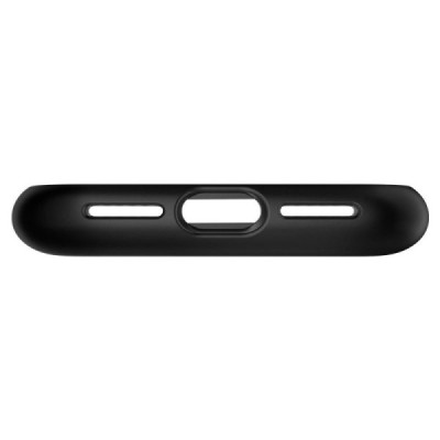 „Spigen“ Slim Armor CS Apple iPhone Xr juodas kieto silikono dėklas / Priedai.lt