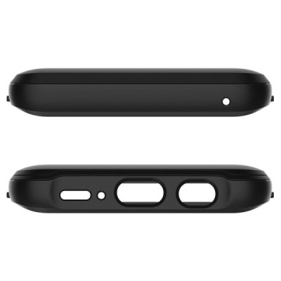„Spigen“ Slim Armor CS Samsung Galaxy S9+ (G965) juodas kieto silikono dėklas / Priedai.lt