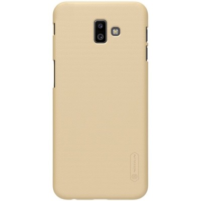 Samsung Galaxy J6+ 2018 (J10) Nillkin Frosted Shield auksinis plastikinis dėklas / Priedai.lt