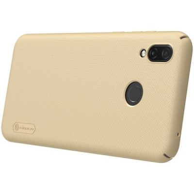 Huawei Honor Play Nillkin Frosted Shield auksinis plastikinis dėklas / Priedai.lt