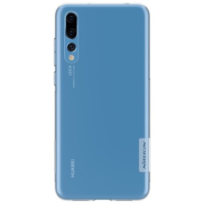Huawei P20 Pro Nillkin Nature plonas skaidrus (permatomas) silikoninis TPU bespalvis dėklas / Priedai.lt