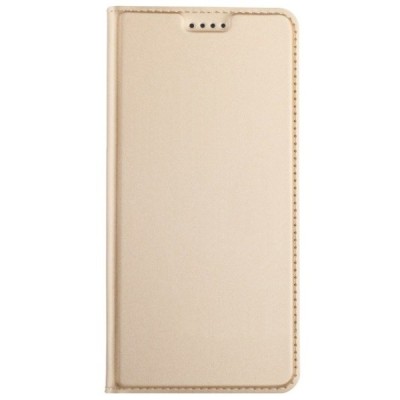 Solidus HTC U12 Plus auksinis odinis atverčiamas dėklas / Priedai.lt