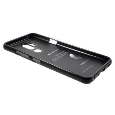 LG G7 ThinQ juodas Mercury kieto silikono (TPU) dėklas / Priedai.lt