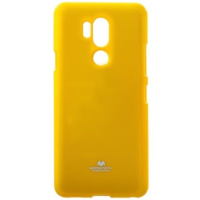 LG G7 ThinQ geltonas Mercury kieto silikono (TPU) dėklas / Priedai.lt