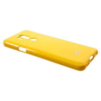 LG G7 ThinQ geltonas Mercury kieto silikono (TPU) dėklas / Priedai.lt