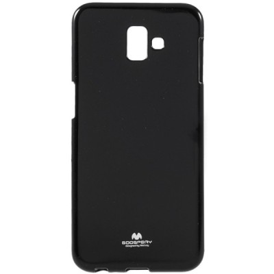 Samsung Galaxy J6+ 2018 (J610) Mercury juodas kieto silikono tpu dėklas - nugarėlė / Priedai.lt