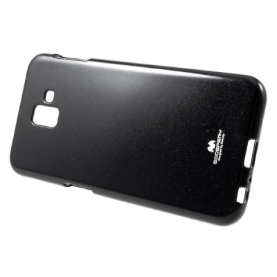 Samsung Galaxy J6+ 2018 (J610) Mercury juodas kieto silikono tpu dėklas - nugarėlė / Priedai.lt
