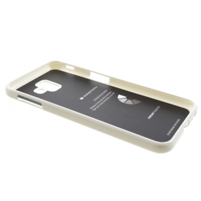 Samsung Galaxy J6+ 2018 (J610) Mercury baltas kieto silikono tpu dėklas - nugarėlė / Priedai.lt