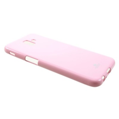 Samsung Galaxy J6+ 2018 (J610) Mercury šviesiai rožinis kieto silikono tpu dėklas - nugarėlė / Priedai.lt