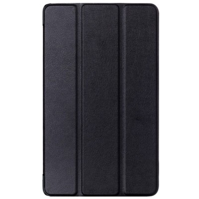 Lenovo Tab4 8 Plus (TB-8704F/N) atverčiamas juodas odinis dėklas (sulankstomas) / Priedai.lt