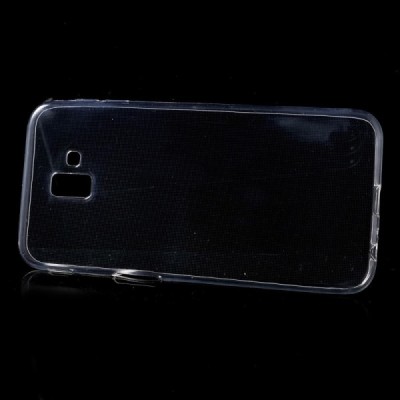 Samsung Galaxy J6+ 2018 (J610) skaidrus (permatomas) kieto silikono TPU ploniausias pasaulyje dėklas / Priedai.lt
