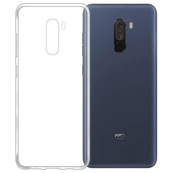 Ploniausias TPU dėklas - skaidrus (Pocophone F1)