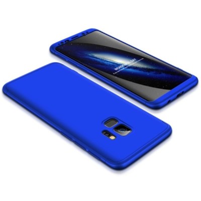 „Thin Fit 360“ plastikinis Samsung Galaxy S9 (G960F) mėlynas dėklas / Priedai.lt