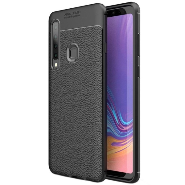 „FOCUS“ kieto silikono (TPU) dėklas - juodas (Galaxy A9 2018)