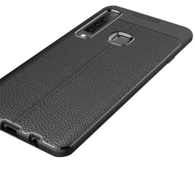 Samsung Galaxy A9 2018 (A9 Star Pro) „FOCUS“ kieto silikono TPU juodas dėklas - nugarėlė / Priedai.lt