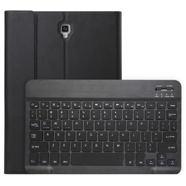 Atverčiamas dėklas su klaviatūra - juodas (Galaxy Tab A 10.5 2018)