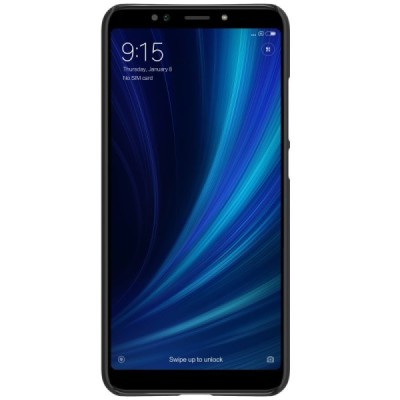 Xiaomi Mi 6X (Xiaomi Mi A2) Nillkin Frosted Shield juodas plastikinis dėklas / Priedai.lt