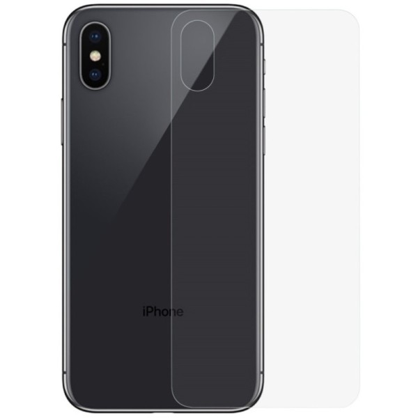 „Calans“ apsauginis nugarėlės stiklas 0.3 mm (iPhone X / Xs)