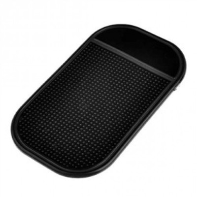 Sticky pad juodas automobilinis silikoninis lipnus nano ant slip kilimėlis / Priedai.lt