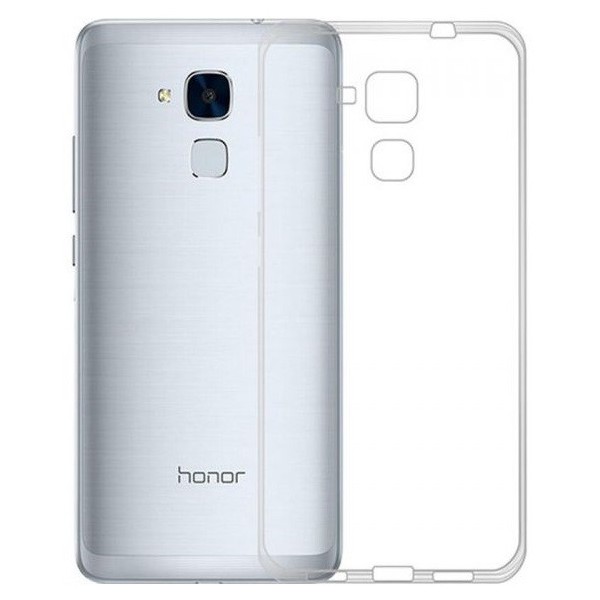 Kieto silikono (TPU) dėklas - skaidrus (Honor 5c / Honor 7 Lite)