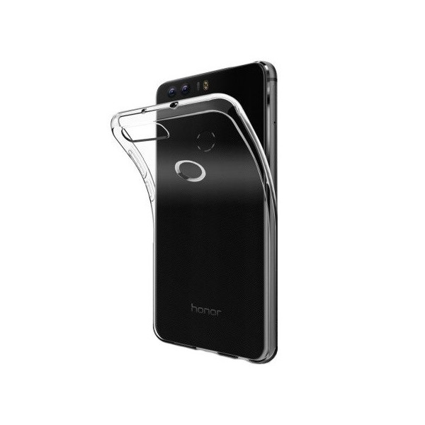 Kieto silikono (TPU) dėklas - skaidrus (Honor 8)