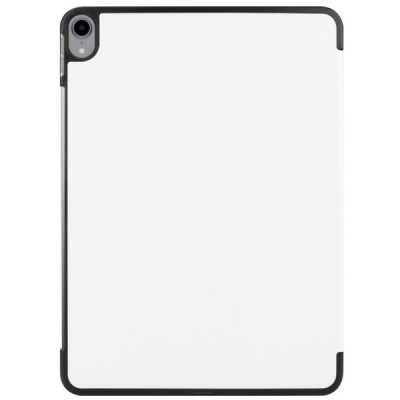 Apple iPad Pro 11 (2018, 1-os kartos) atverčiamas baltas odinis dėklas - knygutė | Priedai.lt