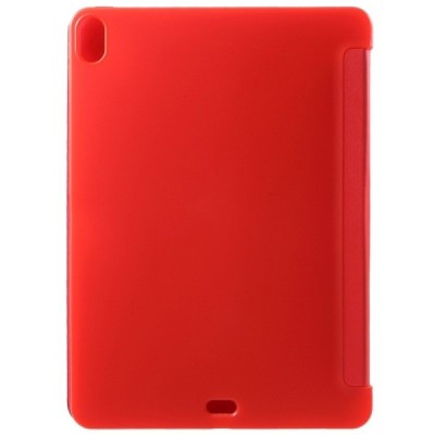Apple iPad Pro 11 (2018, 1-os kartos) „Shell“ atverčiamas raudonas silikoninis dėklas - knygutė | Priedai.lt