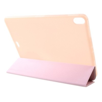 Apple iPad Pro 11 (2018, 1-os kartos) „Shell“ atverčiamas rožinis silikoninis dėklas - knygutė | Priedai.lt