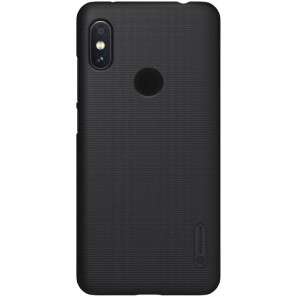„Nillkin“ Frosted Shield dėklas - juodas (Redmi Note 6 Pro)
