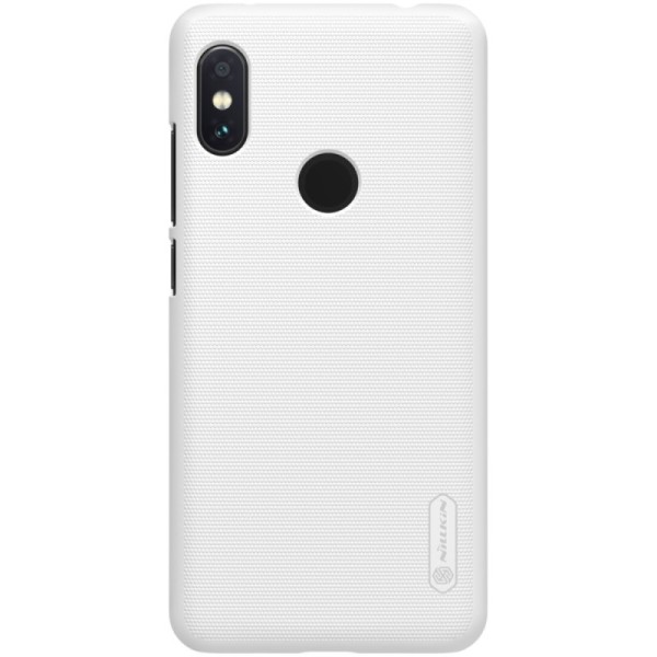 „Nillkin“ Frosted Shield dėklas - baltas (Redmi Note 6 Pro)