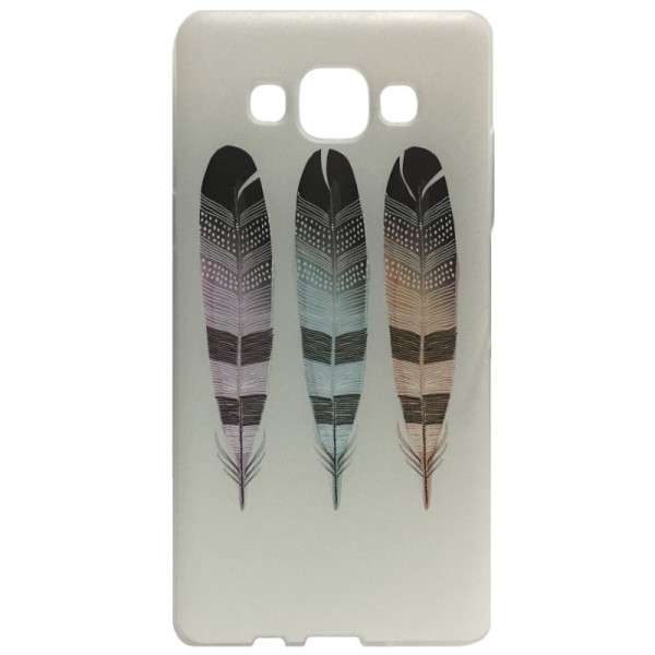 „Feathers“ kieto silikono (TPU) dėklas - baltas (Galaxy A5 2015)