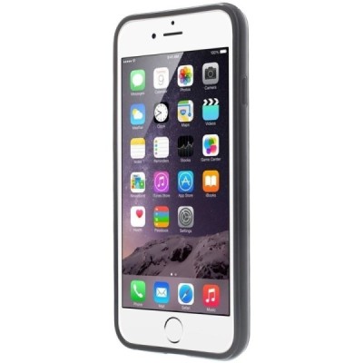 Apple iPhone 6, 6s kieto silikono TPU juodas dėklas - nugarėlė / Priedai.lt
