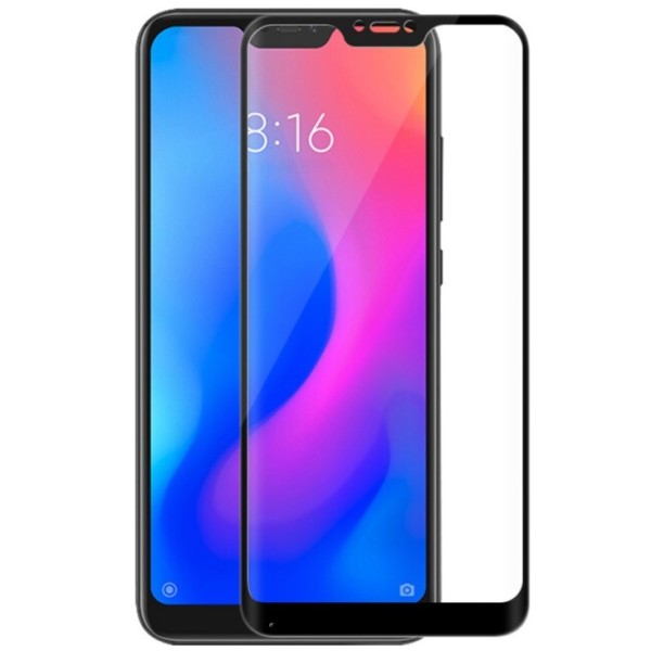 „Mofi“ Tempered Glass apsauginis ekrano stiklas 0.26 mm - juodas (Redmi 6 Pro / Mi A2 Lite)