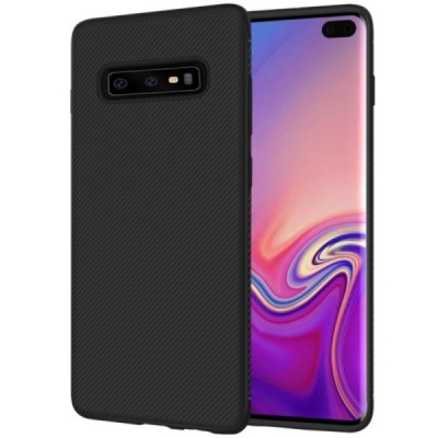 Samsung Galaxy S10 (G973) „Lenuo“ kieto silikono TPU juodas dėklas - nugarėlė / Priedai.lt