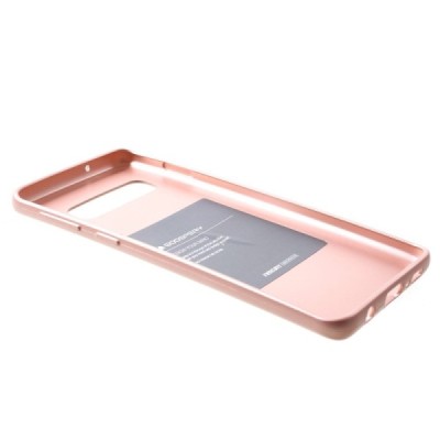 Samsung Galaxy S10 (G973) Mercury šviesiai rožinis kieto silikono tpu dėklas - nugarėlė / Priedai.lt