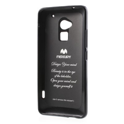 Juodas HTC One Max 8088 TPU dėklas / Priedai.lt