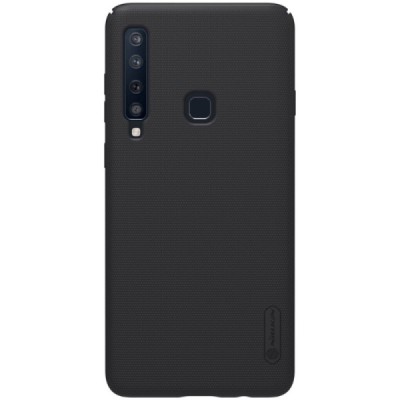 Samsung Galaxy A9 2018 (A9 Star Pro) Nillkin Frosted Shield juodas plastikinis dėklas / Priedai.lt